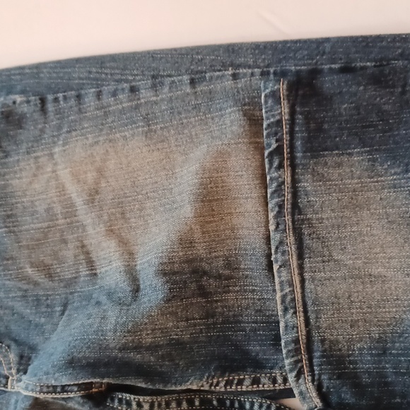 Arizona Jean Co size 11 juniors faded denim boot cut cotton jeans - Picture 2 of 8